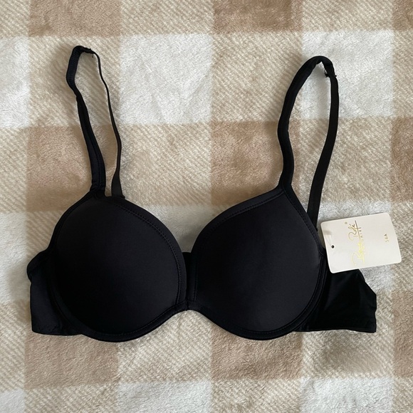 René Rofé Elegant Black Women's Bra 34A NWT - Picture 1 of 4